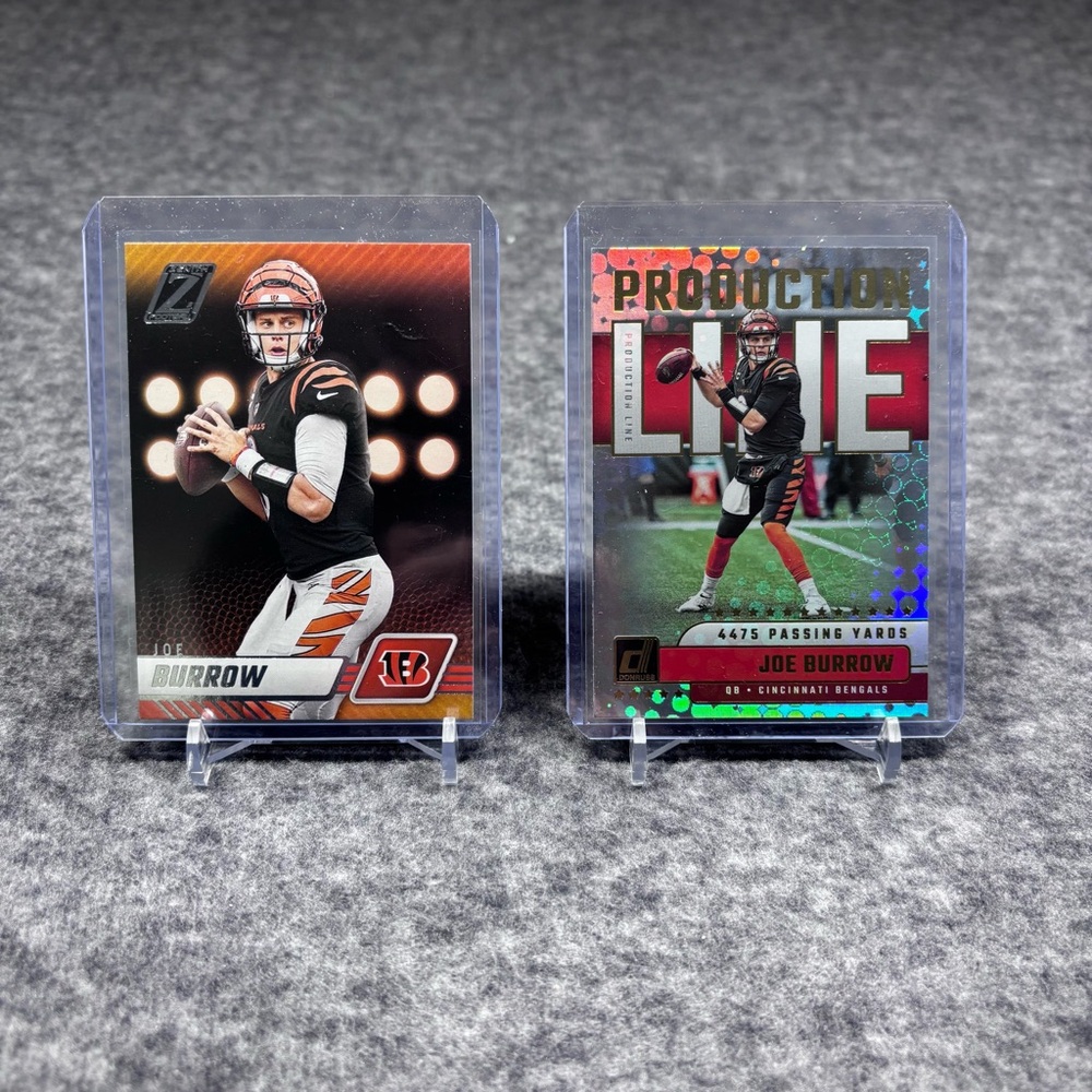 Cincinnati Bengals Joe Burrow Football Card Collection Set of 22 Card - Picture 10 of 13